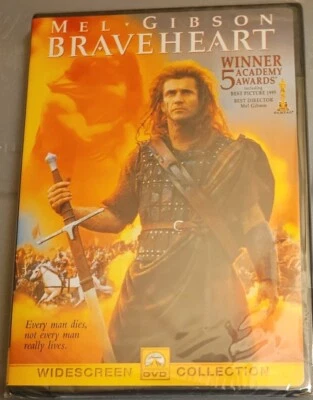 BRAND NEW Braveheart 1995 film (DVD, Widescreen Collection) Mel Gibson FREE SHIP - Image 1 of 2