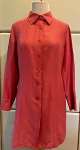 CLASSIQUES ENTIER Leinen Seide Damen Tunika Shirt Langarm  - Bild 1 von 8