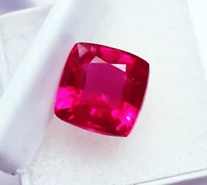 Impecable AAA Zafiro Rosa Natural Certificado 11.95 Ct Cojín Corte Piedra pre... - Imagen 1 de 4