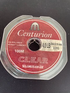 Monofilamento copolímero centurión 4 lb 100 m línea de pesca pesca con mosca - Imagen 1 de 1