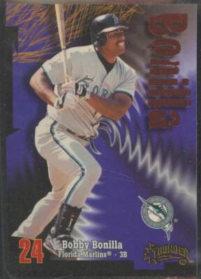 1998 Skybox Circa Thunder #37 Bobby Bonilla Florida Marlins - Image 1 of 2