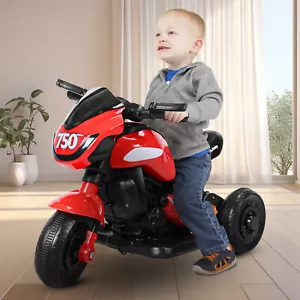 Motorbike for Kids 1-6 Years Old , 3-Wheel Electric Tricycle Battery Powered - Picture 1 of 12