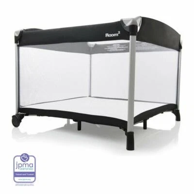 Joovy New Room2 Portable Playard, Black for baby - Image 1 of 4