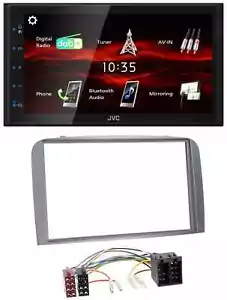 JVC USB Bluetooth MP3 DAB 2DIN Autoradio für Alfa Romeo 147 GT 00-10 silber - Bild 1 von 8