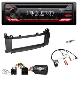 JVC CD DAB USB Bluetooth Lenkrad Autoradio für Mercedes A-Klasse B-Klasse 2005-2 - Bild 1 von 9