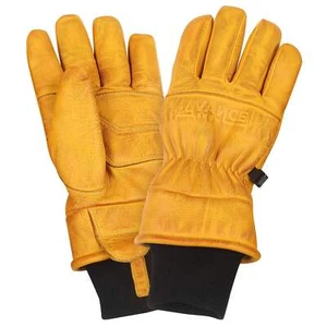 Vance Snow Goatskin Leather Insulated Ski and Snowboard Gloves - Picture 1 of 15