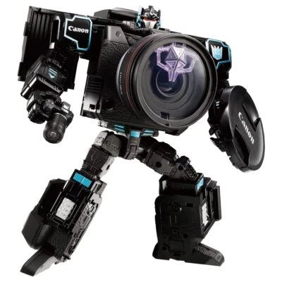 Canon/TRANSFORMERS Nemesis Prime R5 EOSR5 Transforming TAKARA TOMY Action Figure - Image 1 of 4
