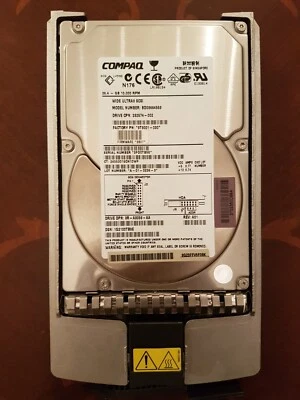 Compaq Hard Drive 232574-002 BD03664553 36.4GB 10K 16MB SCSI Ultra3 3.5" Inch - Image 1 of 3