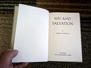 Sin and Salvation by Lesslie Newbigin~1956 Vintage Hardcover FAST SHIPPING - Picture 1 of 3