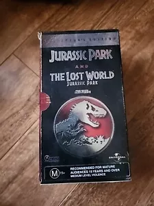 Jurassic Park & The Lost World - Collector's Edition VHS Video Tape Set - Picture 1 of 4
