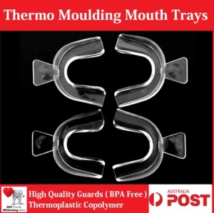 4 X Teeth Whitening Thermo Mould Mouth Trays (4 HIGH QUALITY TRAYS) - Picture 1 of 5