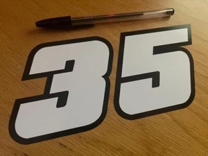 somkiat chantra Race Number 35 - (Large) - UK SELLER - Picture 1 of 1