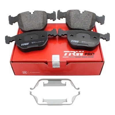 TRW Pro Front Low-Metallic Brake Pads Set for BMW E38 E39 E53 5 and 7 Series - Image 1 of 4