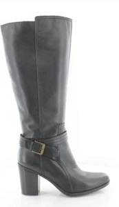 NEW Women’s Naturalizer Kelsey Wide Calf Tall Shaft Knee Boots - Black - Sz 9 - Picture 1 of 7