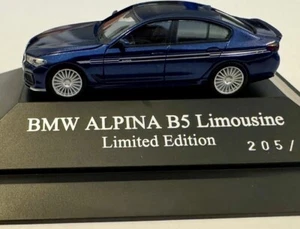 Modellauto BMW ALPINA B5 Limousine (G30), Blau, 1:87, Limited Edition - Bild 1 von 9