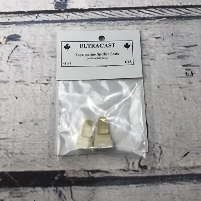Ultracast 48149 SUPERMARINE SPITFIRE SEATS  (without harness), 1/48 scale NEW - Image 1 of 4