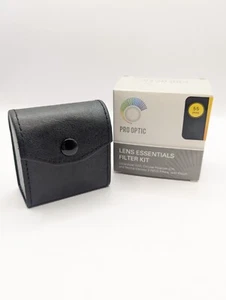 PRO OPTIC 55mm LENS ESSENTIALS FILTER KIT UV, CIRCULAR POLARIZED, ND2 - Picture 1 of 6