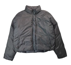 Ralph Lauren Sport Vintage Y2K Black Goose Down Puffer Jacket Womens Medium M - Picture 1 of 8