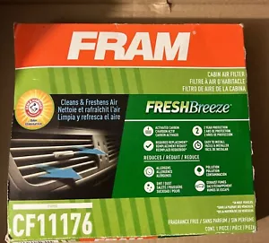 Fram CF11176 Fresh Breeze Cabin Air Filter for Ford Sedan /Utility H14 WA - Picture 1 of 2