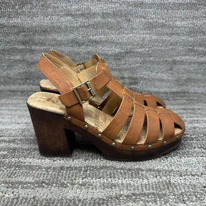 Korks Whitney Platform Sandals Women's Size 9 M Tan Brown - Picture 1 of 9