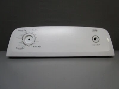 Panel de Control Secadora Roper, Blanco (SIN PLACA) W10423788 ASMN Foto 1 de 4