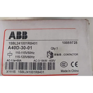 un nuevo contactor de CA Abb A40D-30-01 110v garantía de calidad - Imagen 1 de 2