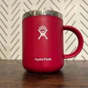 Hydro Flask 12oz Becher nur in Snapper rot pink Reise Camping *ohne Drücken im Deckel - Bild 1 von 8