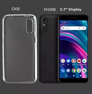 BLU C5L MAX 5.7” CLEAR protective phone cases cover phone - Picture 1 of 6