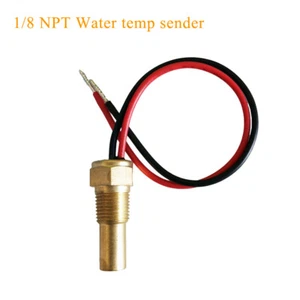 1/8npt water temperature temp sender unit sensor gauge electric sender 100-250F - Picture 1 of 5