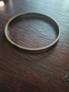 Vintage Bracelet - Vendome Brushed - Gold Tone Metal - Picture 1 of 7