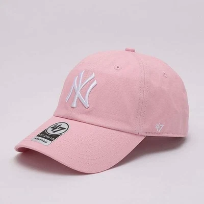 Gorra de Limpieza New York Yankees '47 Rosa, Gorra de Béisbol Ajustable MLB Foto 1 de 4
