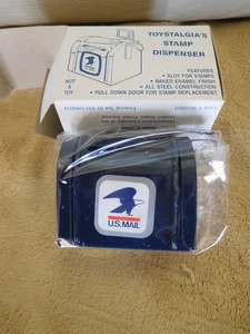 Dispensador de estampillas de buzón azul USPS NUEVO EN CAJA - Imagen 1 de 6
