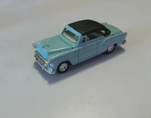DIECAST Welly 1953 Chevrolet Bel Air Car, Rare Turquoise Doors & Hood Open - Picture 1 of 7