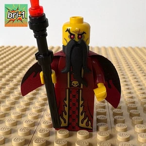 LEGO Minifiguras 🎃 Evil Wizard, ALT STAFF, col13-10, 71008, SERIE 13, 2015 - Imagen 1 de 7