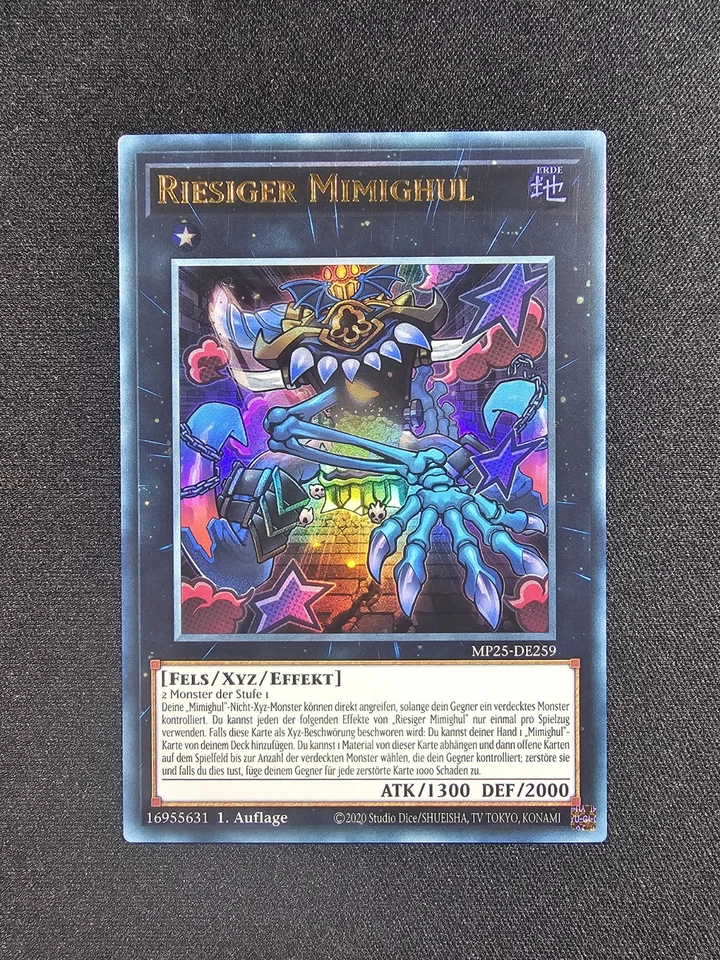 YU-GI-OH! RIESIGER MIMIGHUL - MP25-DE259 - ULTRA RARE - TOP - DEUTSCH - MEGATIN - Bild 1 von 1