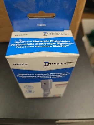 Intermatic EK4236S Nightfox Vástago Montaje Giratorio Fotocontrol Electrónico N W T. Foto 1 de 4