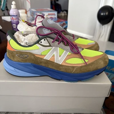 Size 10.5 - New Balance Action Bronson x 990v6 Made in USA Baklava - Image 1 of 4