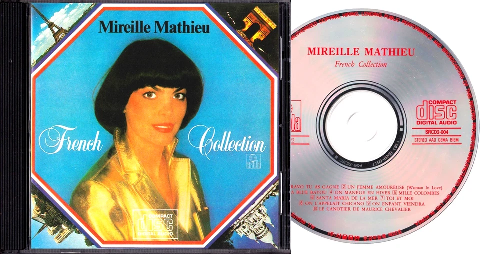 MIREILLE MATHIEU Very rare Korean Ariola CD ''FRENCH COLLECTION'' Unique Comp CD - Image 1 of 3