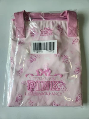Exclusivo Bolso de Mano Victoria's Secret Rosa X Love Shack Elegante Beaux Icons Limitado Foto 1 de 4