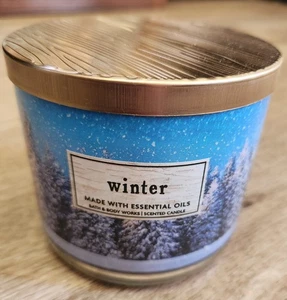 Bath and Body Works Winter Duftkerze 3-Docht - Bild 1 von 2