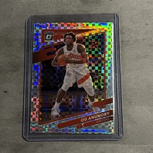 2021-22 Panini Donruss Optic SSP Checkerboard Prizm OG Anunoby Raptors/Knicks - Picture 1 of 2