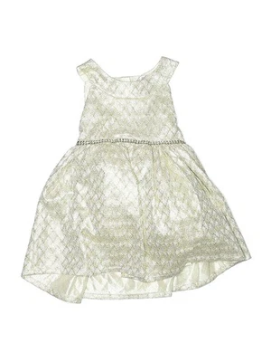 Vestido plateado Biscotti Collezioni para niñas 18 meses Foto 1 de 2