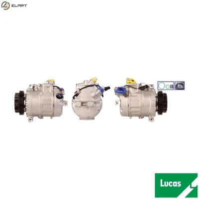 COMPRESSOR AIR CONDITIONING ACP607 FOR BMW M57D30 3.0L 6cyl 7 E65, E66, E67 - Image 1 of 4