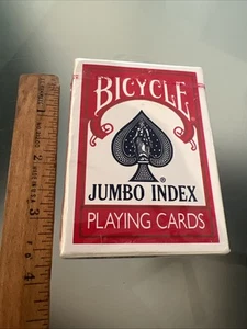 Springbok Bicycle Poker Size Jumbo Index Playing Cards - Picture 1 of 2
