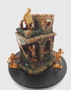 Fontanini Nativity 5" Scale Lighted THE WORKSHOP Includes 4 Figures - Picture 1 of 18