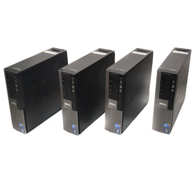 (4) Dell Optiplex 960 Desktop Intel Core 2 Duo E8400 3.00Ghz 4GB PC2 (AS/IS) SFF - Image 1 of 4