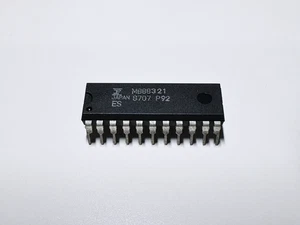 MB88321 FUJITSU CMOS Display Controller IC TVDC 20 Characters x 9 Lines DIP-22 - Picture 1 of 3