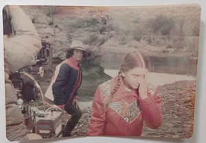 Snapshot Photo Little House on Prairie Micheal Landon & Melissa Gilbert JRR20 - Picture 1 of 4
