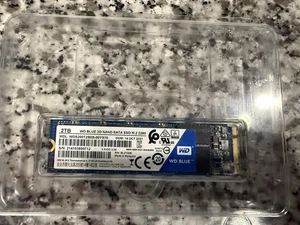 WD Blue 2TB M.2 2280 SATA III 6Gb/s 3D NAND Internal SSD WDS200T2B0B - Used - Bild 1 von 1