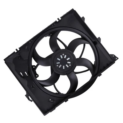 Radiator Cooling Fan for BMW 128i 325i E90 328i Z4 17117590699 17427523259 - Image 1 of 4
